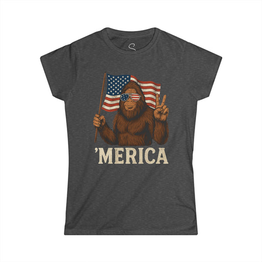 Women’s Vintage American Bigfoot Tee