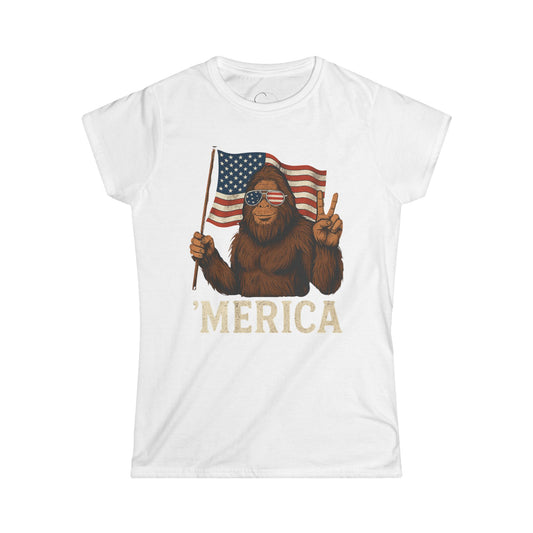 Women’s Vintage American Bigfoot Tee